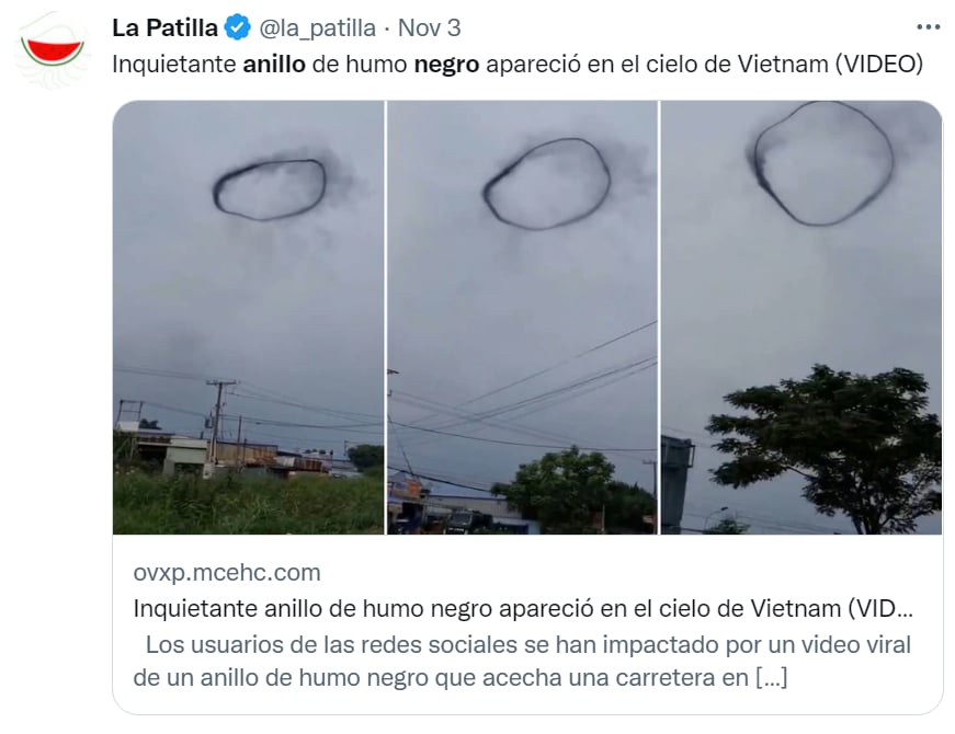 Misterioso anillo negro Singapur