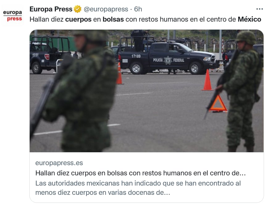 Bodies bags Mexico