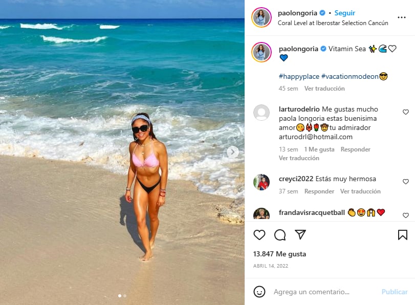 Paola Longoria bikinis