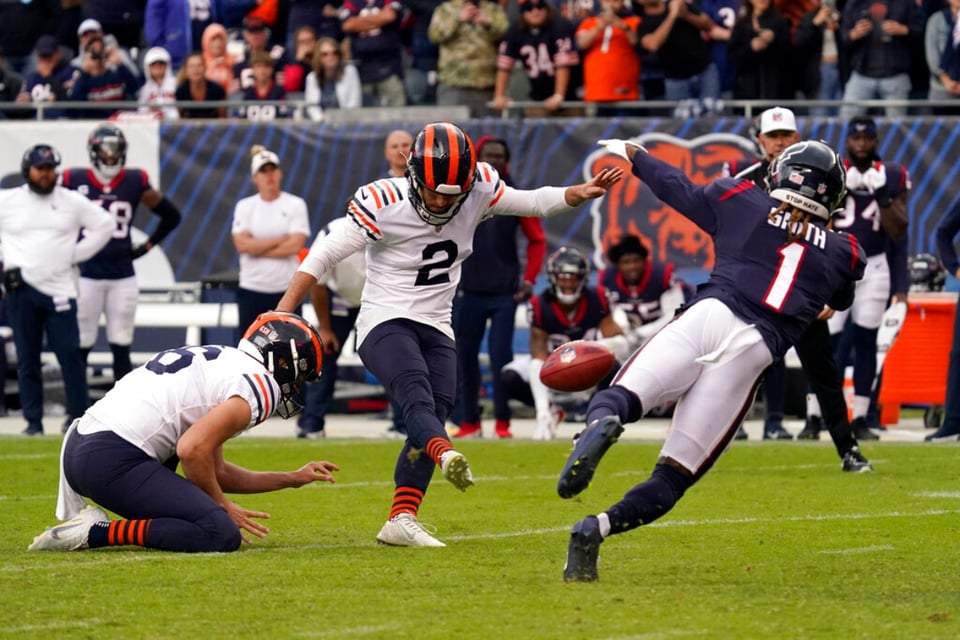 NFL: Santos define por Bears en triunfo de 23-20 sobre Texans