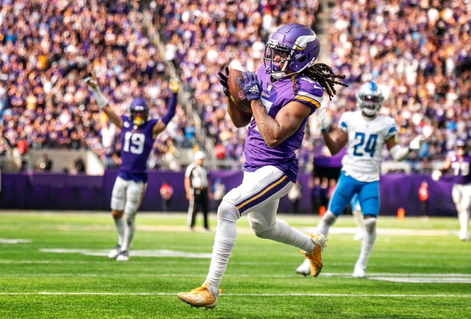 NFL: Cousins y Vikings remontan en victoria de 28-24 sobre Lions