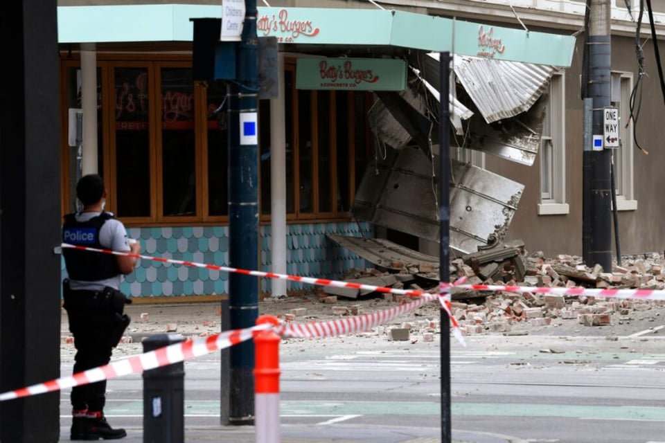 Sismo sacude Australia y deja algunos daños