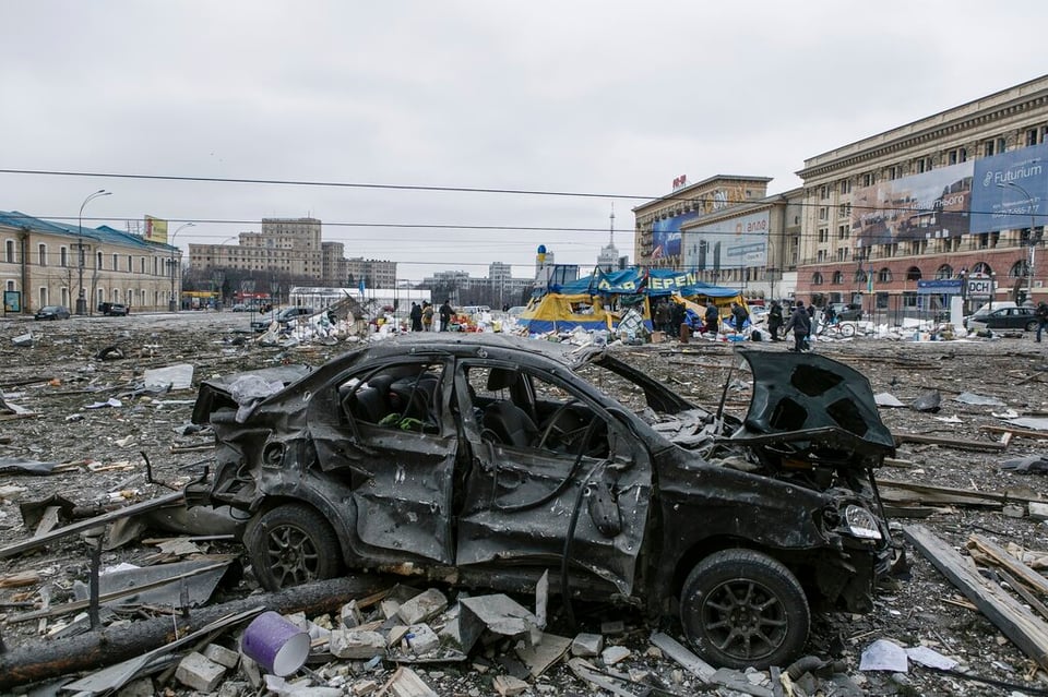 Atacan torre de televisión en Kiev Ucrania, se reportan 5 muertos hasta el momento