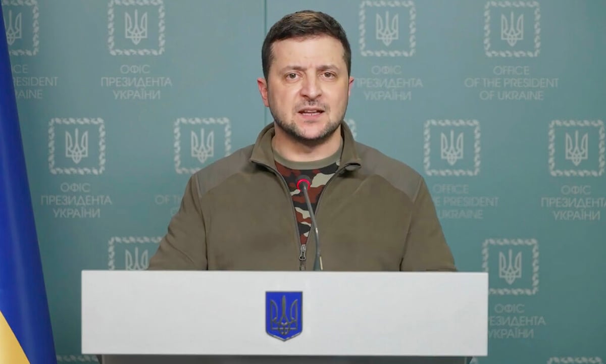 Presidente Zelensky hace inesperado anuncio en medio de los ataques de Rusia