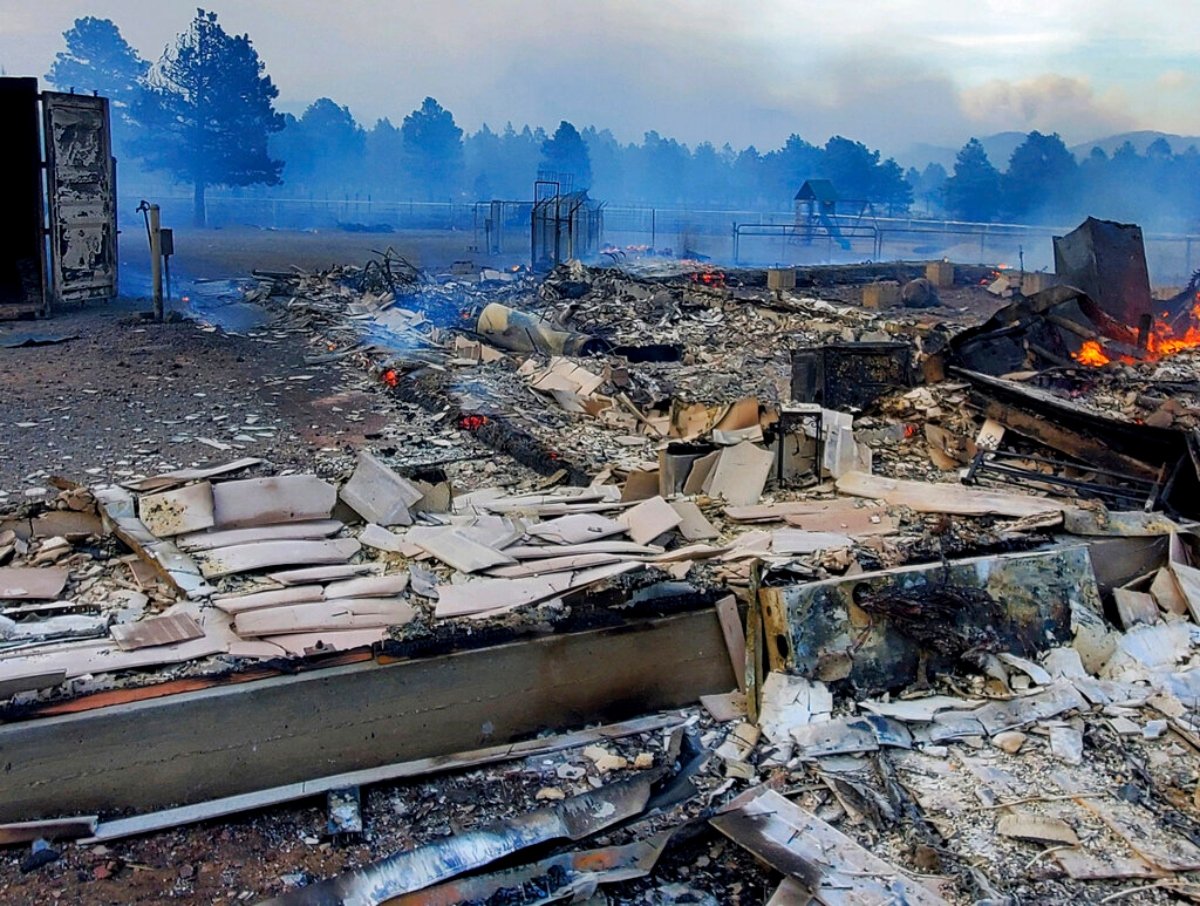 incendio en Arizona