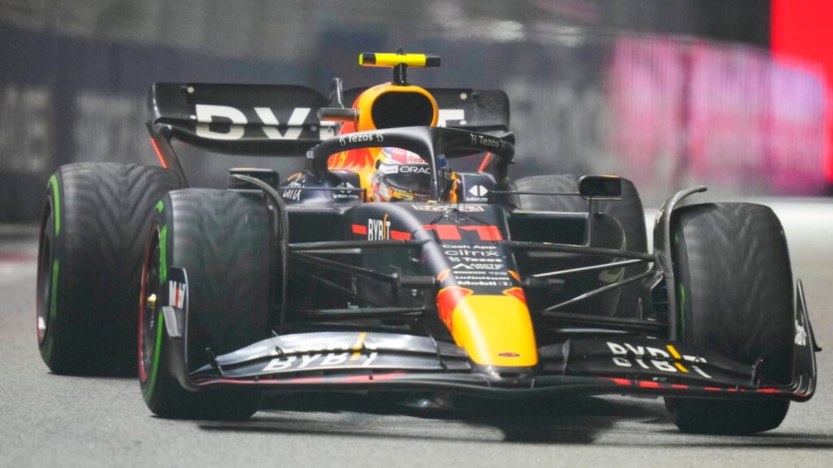 Checo Pérez terminó segundo en el Gran Premio de Japón