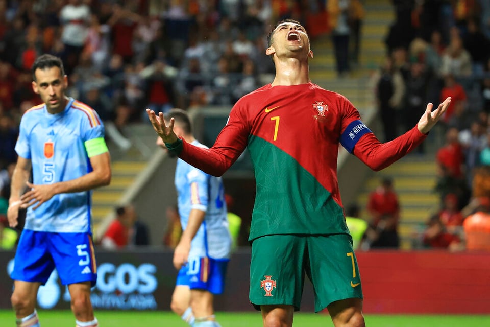 Los escasos minutos de Cristiano Ronaldo en el Man United preocupan en Portugal