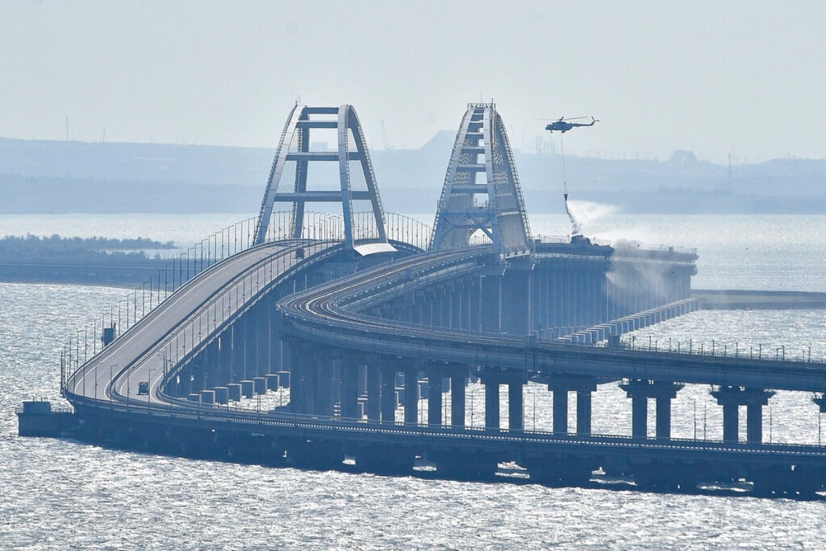 Explosión en el puente de Crimea, deja un total de 3 muertos (FOTOS)