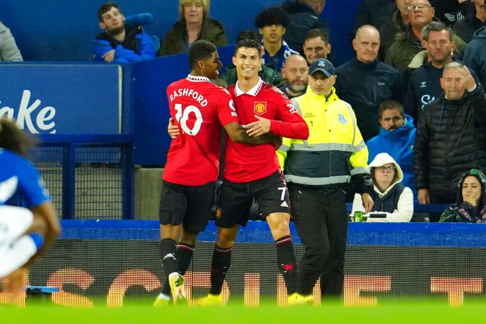 Everton vs Man United: Triunfo de los ‘Red Devils’ y Cristiano Ronaldo llega a marca histórica