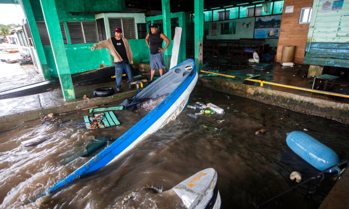 muertos huracán Julia Centroamérica