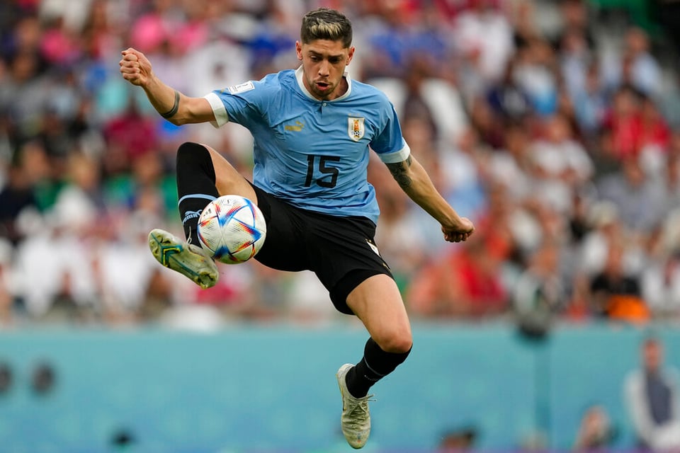 Los uruguayos sufrían cada subida de los surcoreanos