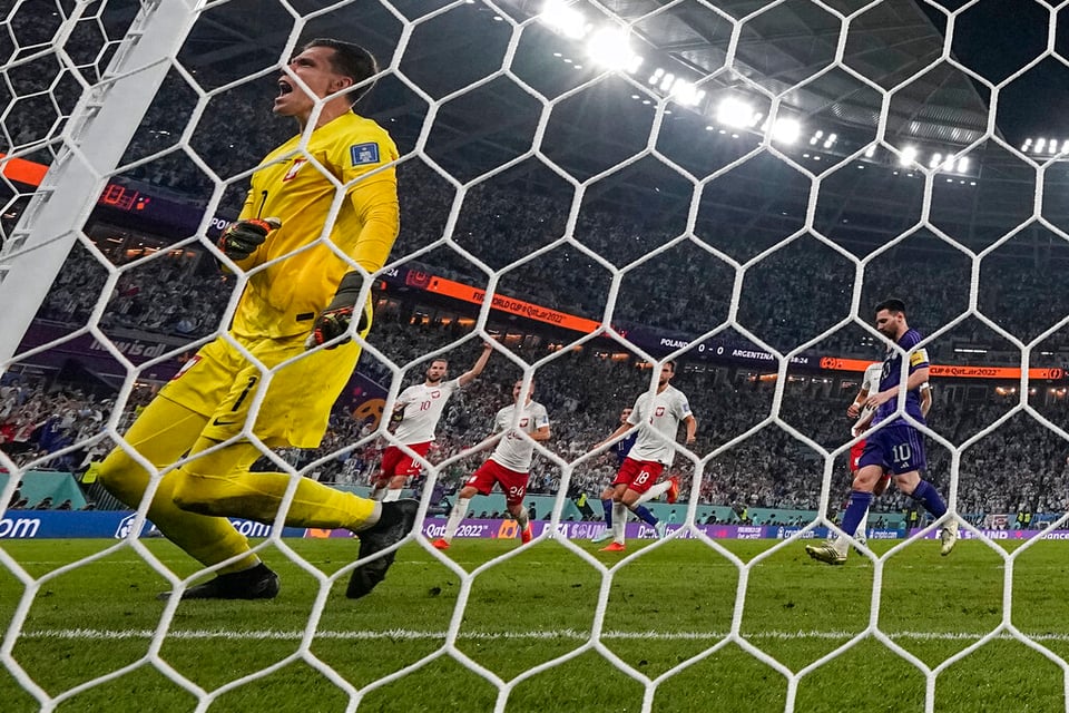 Argentina vs Polonia Qatar: Así saltaron los equipos al terreno de juego