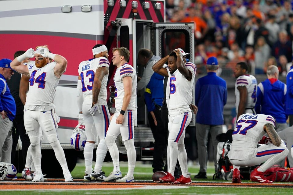 Damar Hamlin is in critical condition