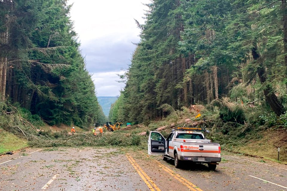 Continúan lluvias en California