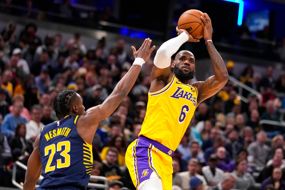Record points LeBron James