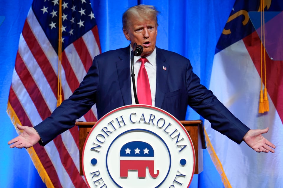 Donald Trump shows 'defiant' stance in his first speech after federal indictment