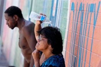 Ola de calor en Arizona.