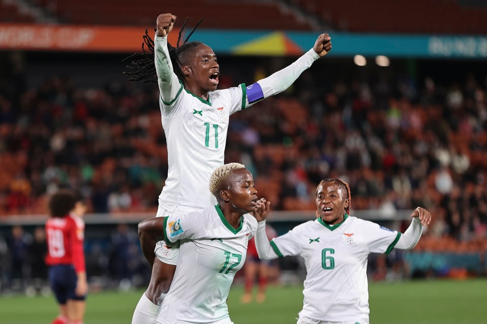 Fue la primera participación del equipo africano en el torneo