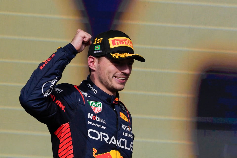 Max Verstappen lidera de principio a fin en el Gran Premio de Brasil