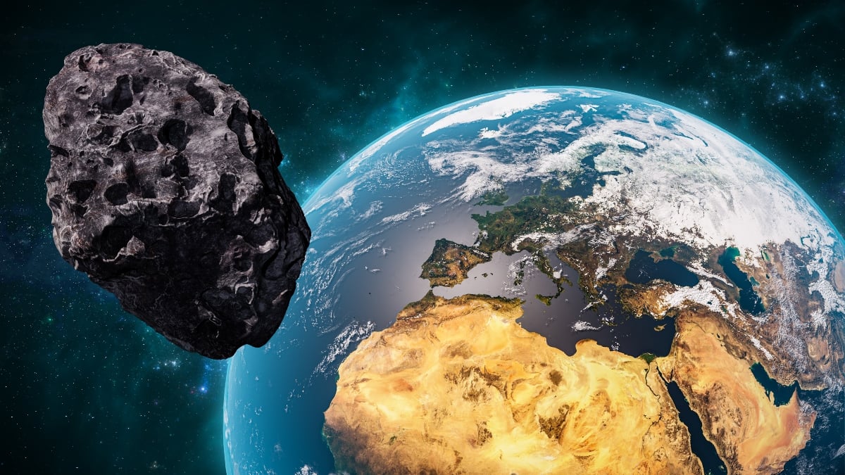 Un asteroide potencialmente peligroso se acercará a la Tierra este viernes 1 de abril