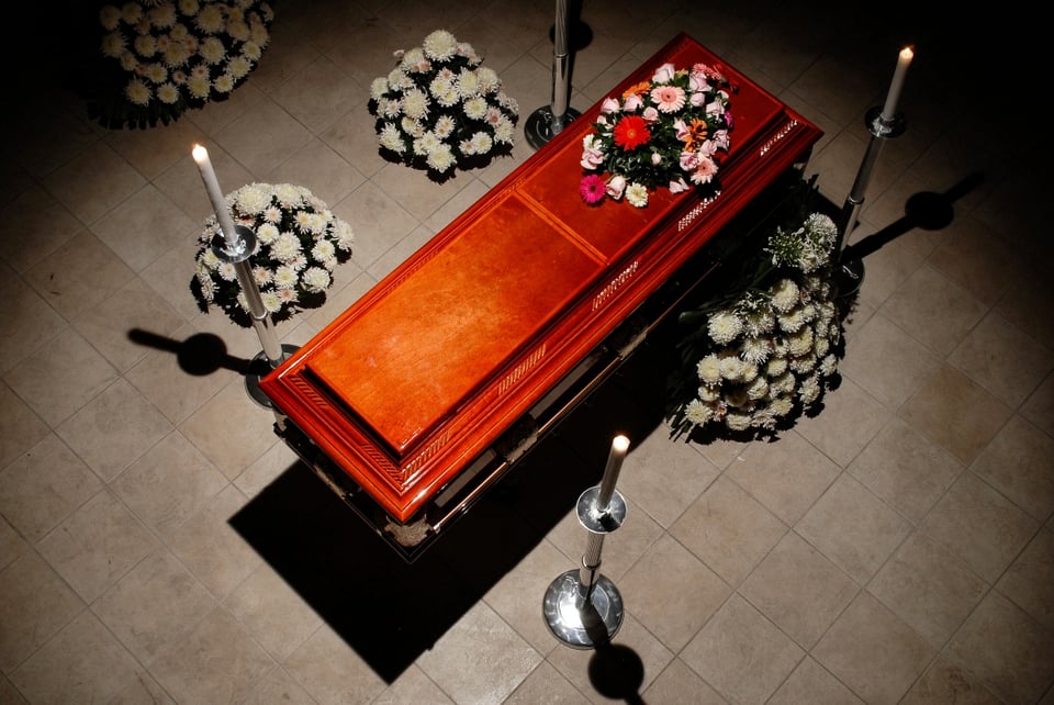 ataud, actor, luto, funeral, MundoNow