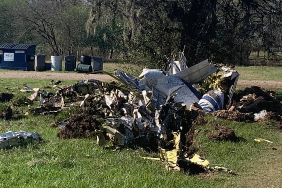 Brutal accidente aéreo deja saldo mortal en Texas (FOTOS)