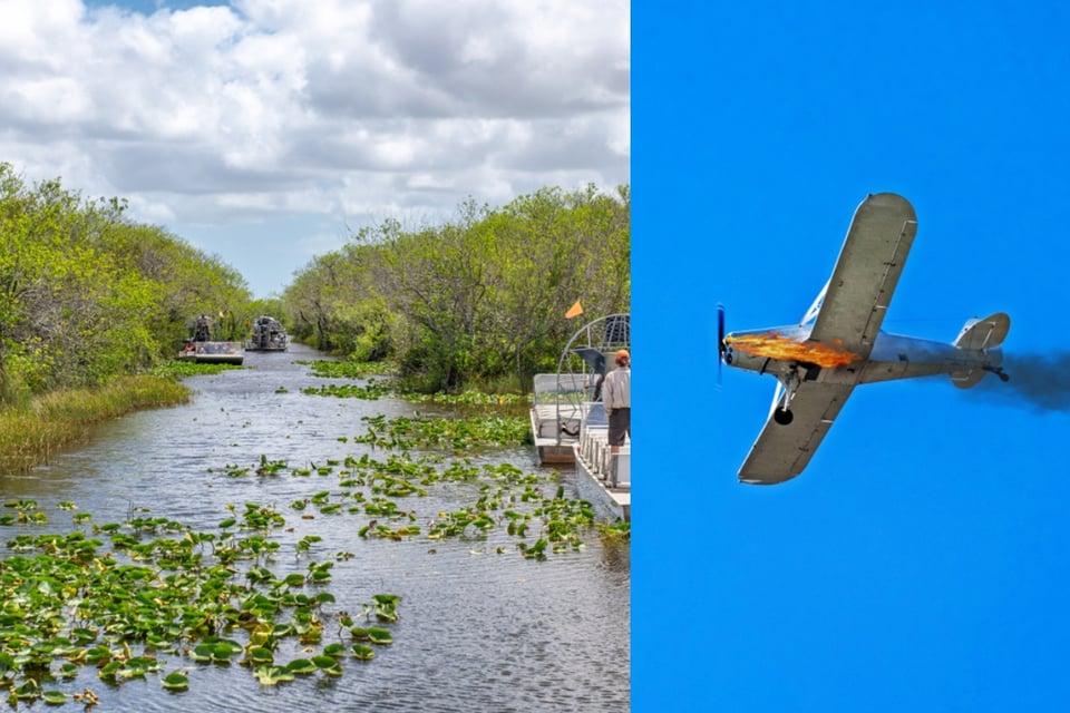 Avioneta se estrella en los Everglades de Florida y deja saldo mortal featured image