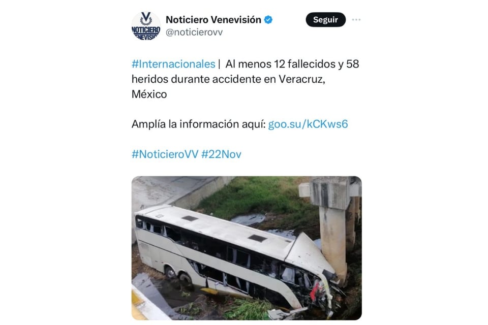 México, veracruz, fatal, 12 muertos, MundoNow