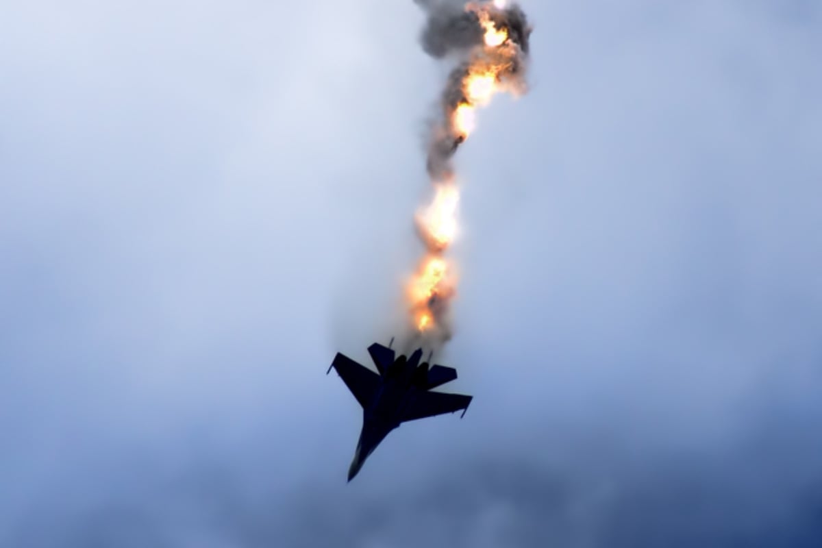 Avión de combate F-16 estadounidense se estrella en Ucrania