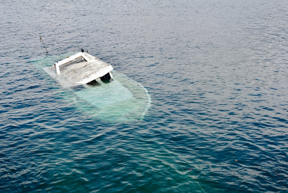 Cancun, Puerto Juárez, Isla Mujeres, Mexico, Sinking