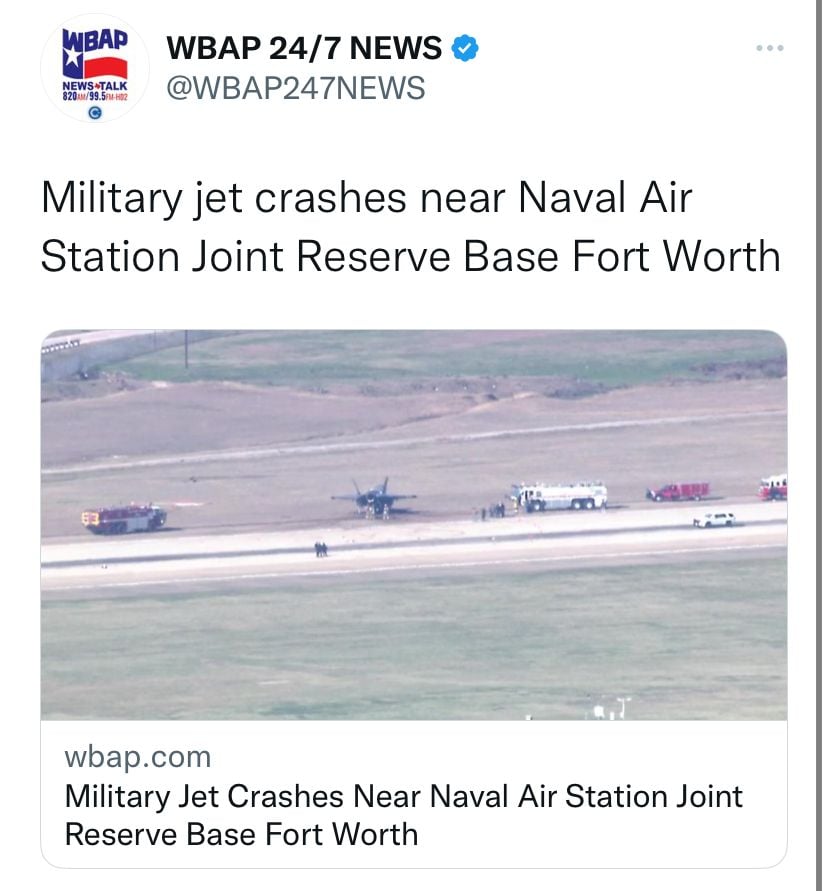 Confirman accidente en base aérea