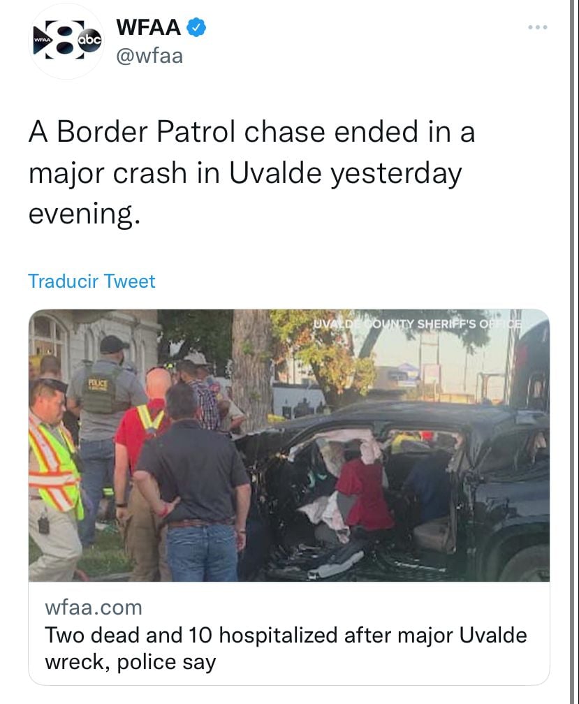 Así quedó destrozado uno de los vehículos