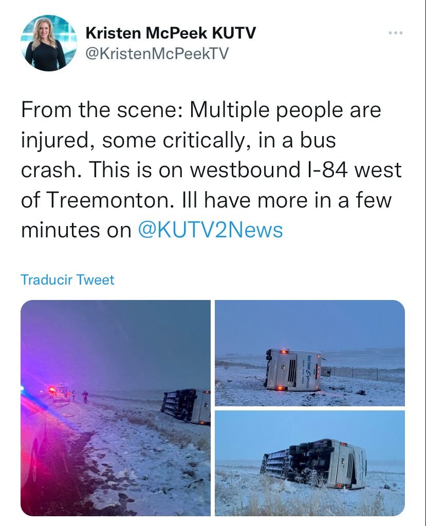 Brutales accidentes en medio de tormentas