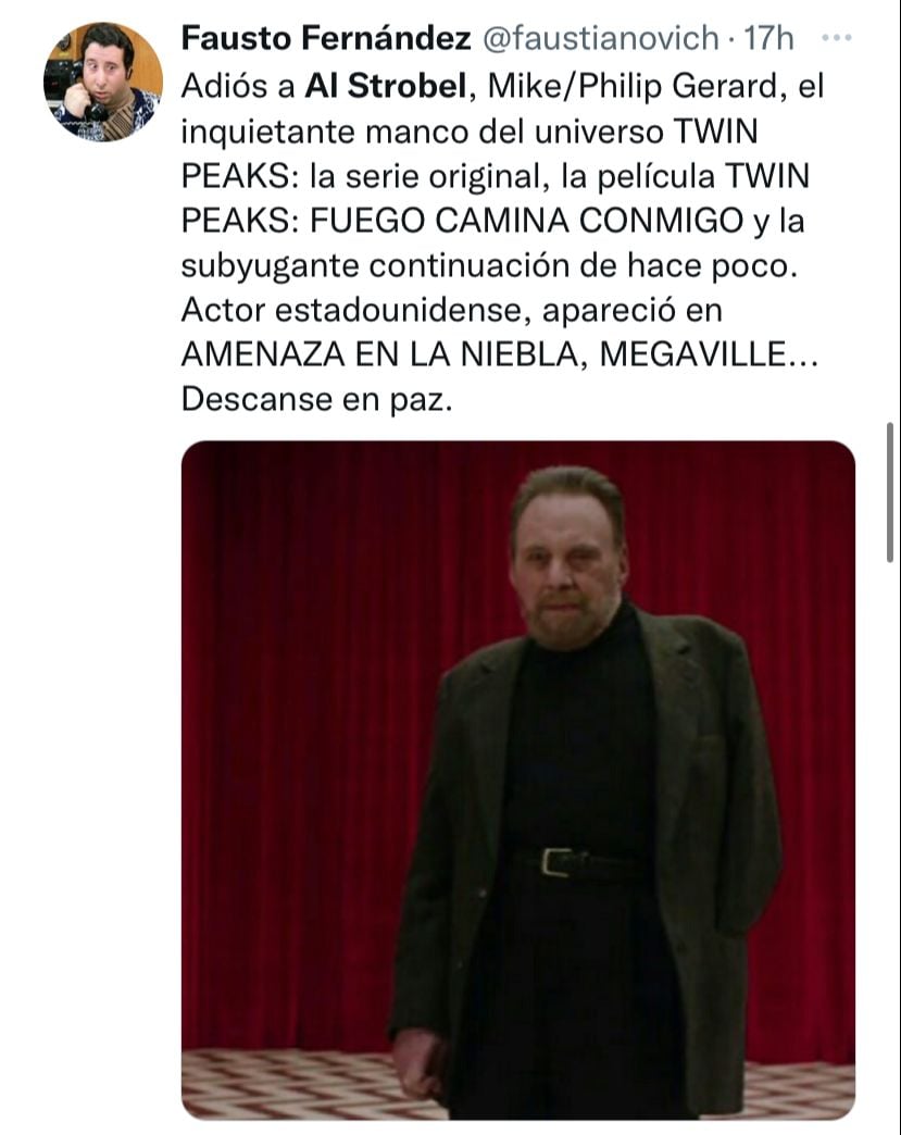 Interpretó a un hombre sin un brazo
