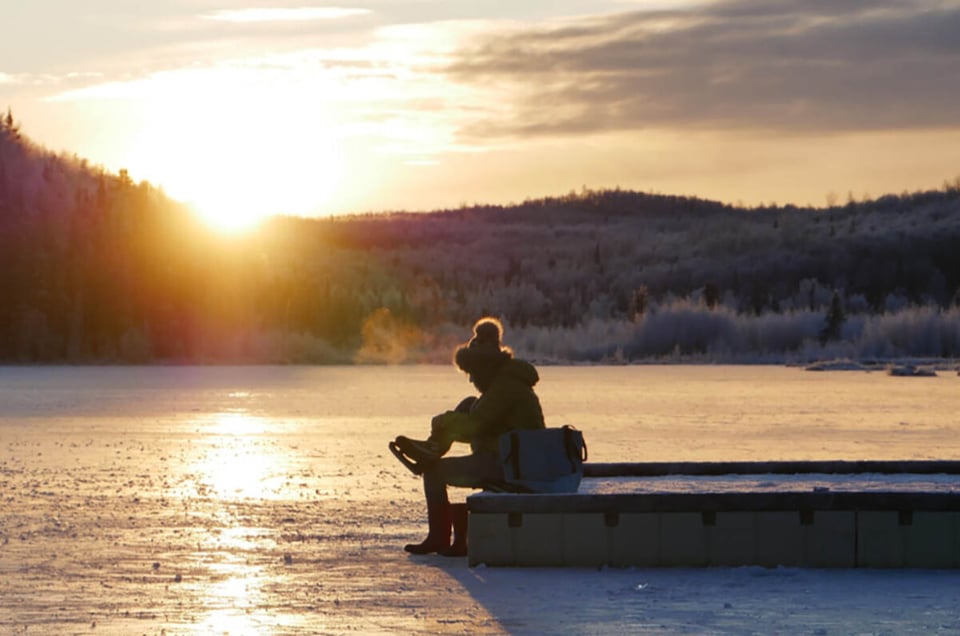 sunrise, sunset, nature, lake, Spring