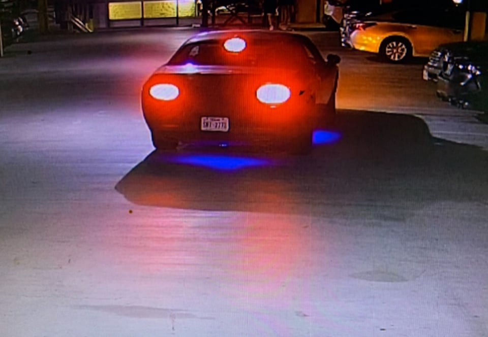 suspect's car, parking lot, Houston, Texas, MundoNOW