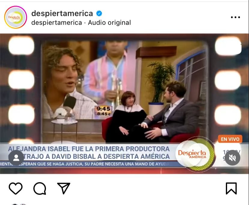 "Llegó una alegría al cielo"