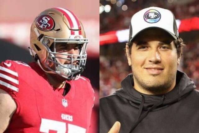 Alfredo Gutiérrez’s father celebrates the 49ers winning the NFC Championship