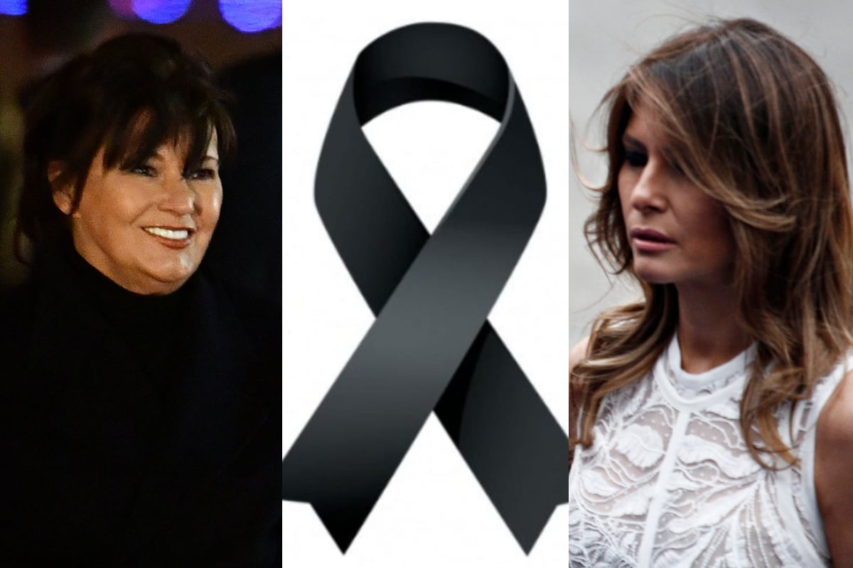 Melania Trump de luto tras la muerte de su madre Amalija Knavs
