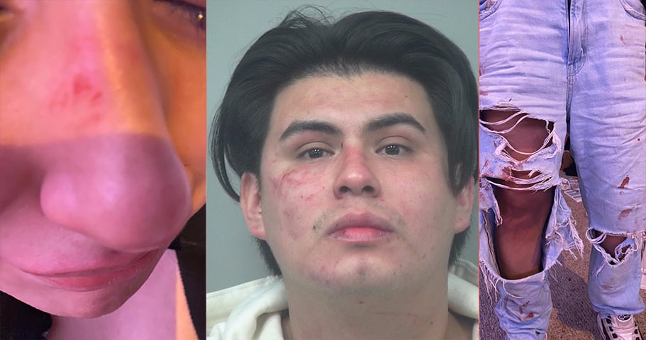 Crónica: Latina se arma de valor y denuncia públicamente a su agresor