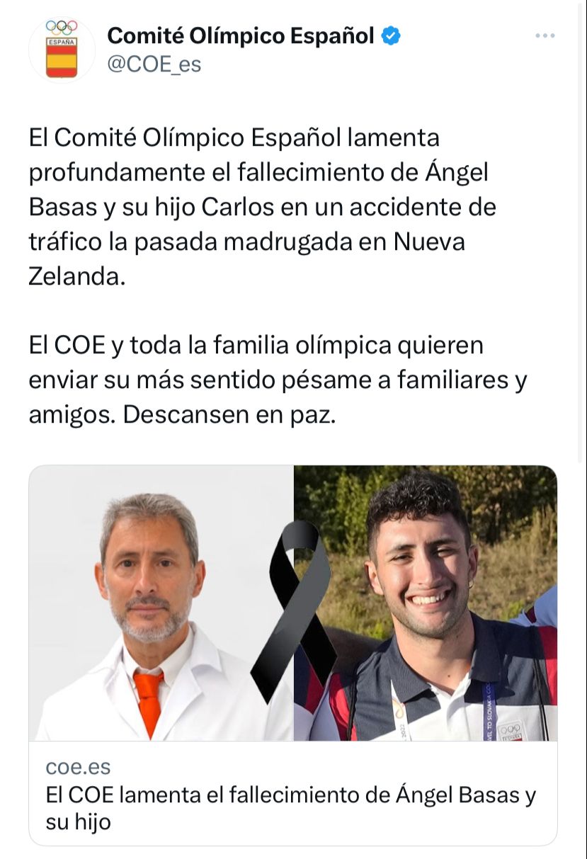 "Muchas cosas pendientes dejas en el deporte"