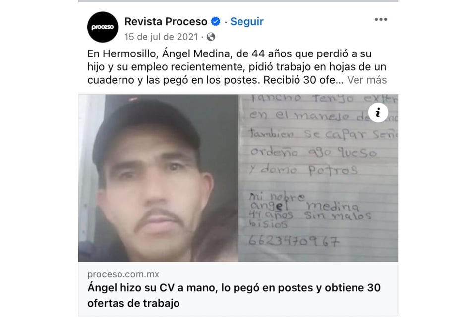 Ángel Medina, currículum, determinación, empleo, MundoNow