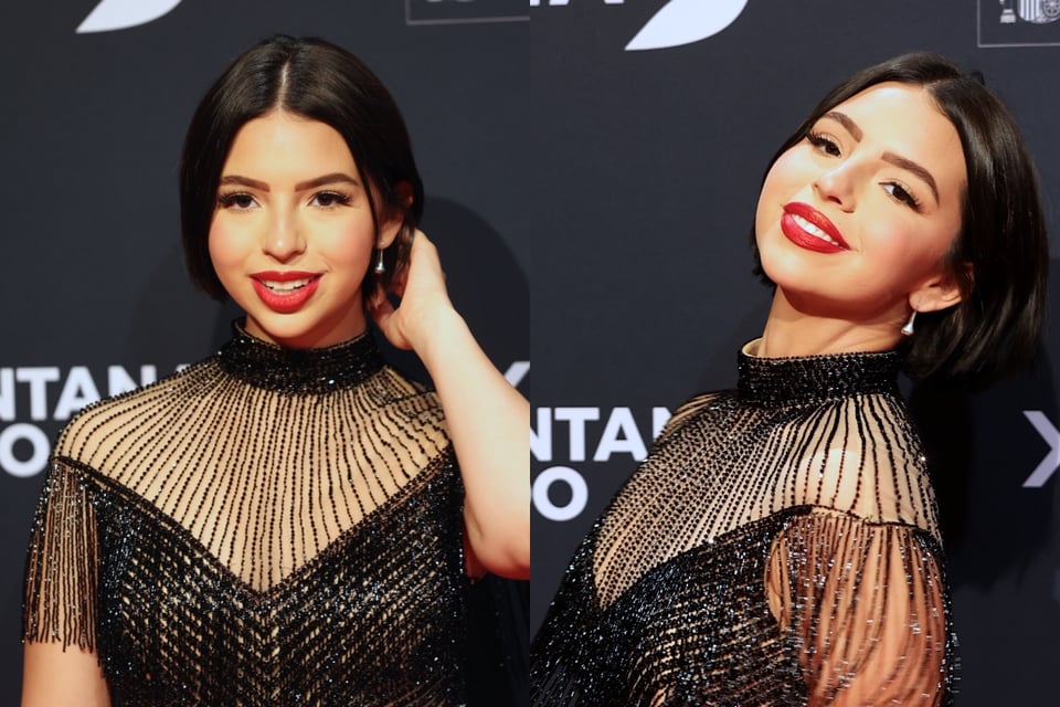 Ángela Aguilar aparece en alfombra roja de los Premios Platino con… ¿nuevo novio?