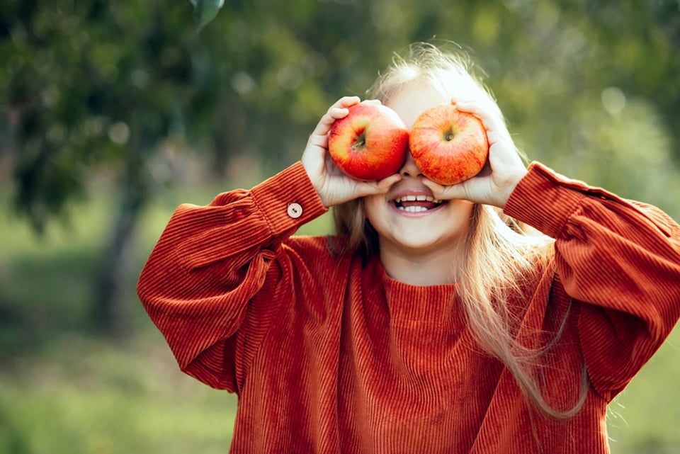 Apples, kids, food, children, health