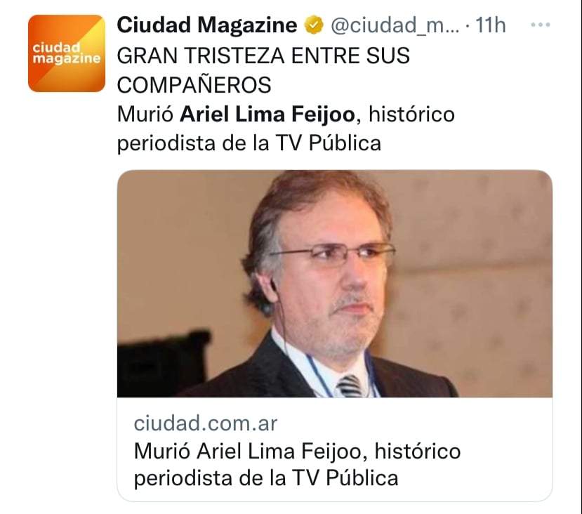 Así confirmaron la muerte del querido presentador de TV