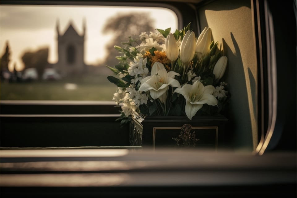 coffin with flowers, death, funeral, last goodbye, MundoNow