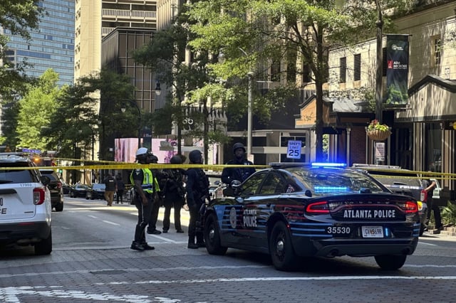 Shooting reported at The Hub in Peachtree Center, Atlanta