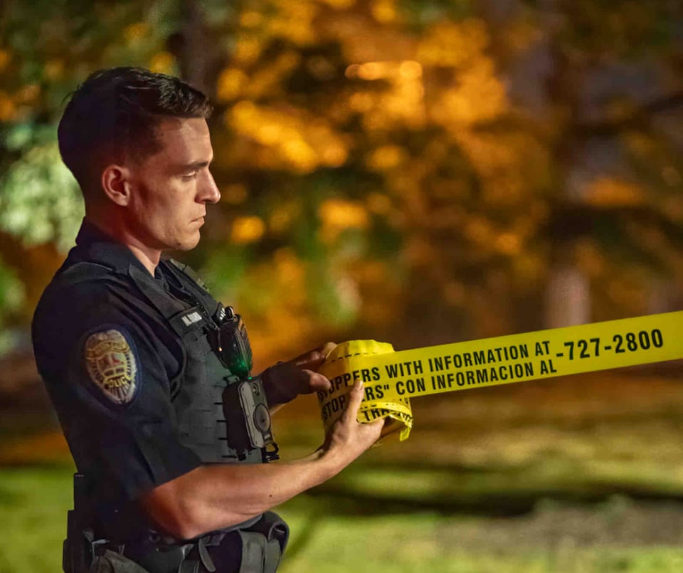 cinta escena del crimen, escena del crimen, policía, Departamento de Policía de Winston-Salem, MundoNOW