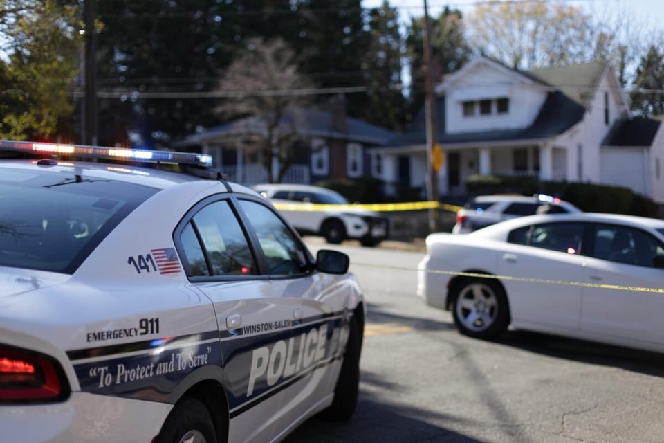 Departamento de Policía de Winston-Salem, patrullas, escena del crimen, Carolina del Norte, MundoNOW