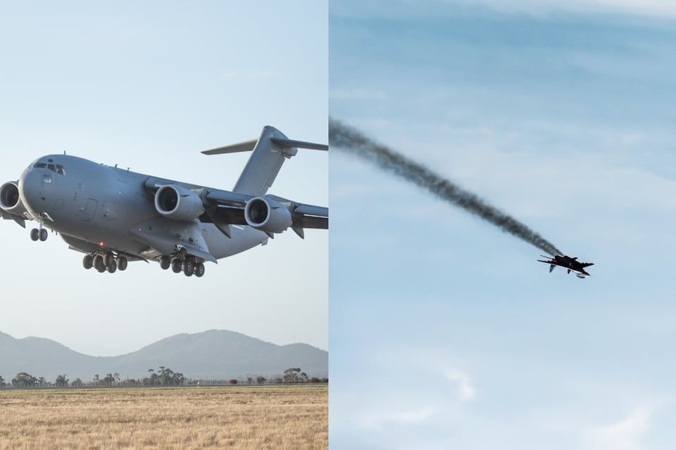Un avión militar se estrella y creen que fue derribado featured image